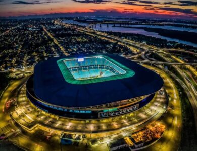 Arena do Grêmio vista de cima