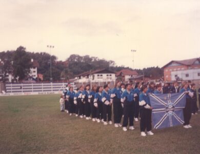 Equipe feminina do Grêmio em 1998
