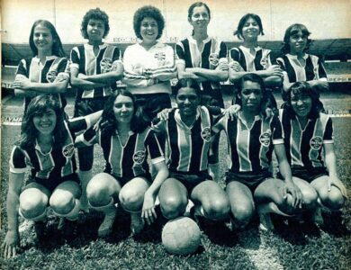 Primeira equipe de futebol feminino do Grêmio