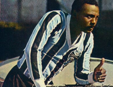 Everaldo Marques da Silva com a camisa do Grêmio