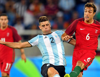 Lautaro Gianetti pela seleção da Argentina