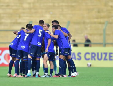 Equipe do Cruzeiro na Copinha