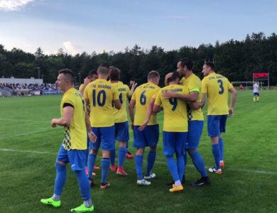 Jogadores do Stal Krásnik, da Polônia