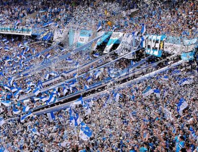 Torcedores do Grêmio na Arena