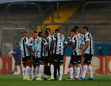 Jogadores do Grêmio no Brasileirão 2021