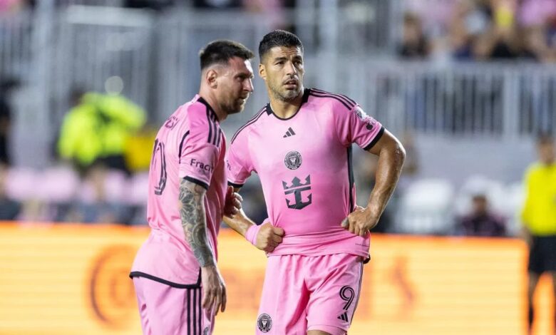 Luis Suárez e Messi pelo Inter Miami