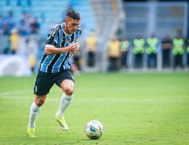 Pavón em estreia pelo Grêmio