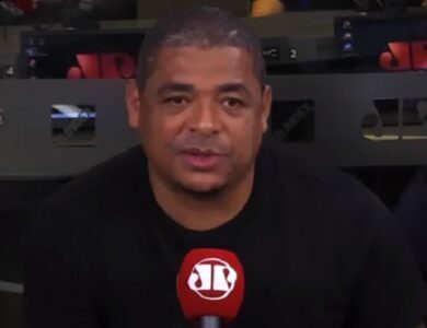 Vampeta no programa Bate-Pronto, da Jovem Pan