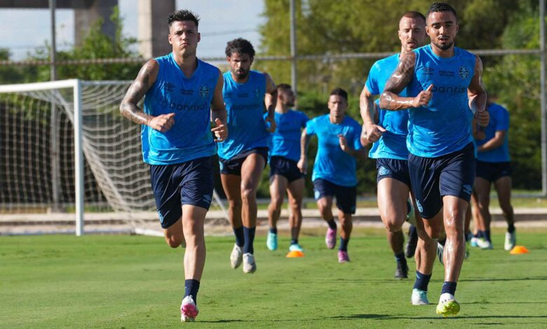 Treino Grêmio