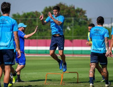 Treino Grêmio