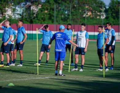 Treino Grêmio