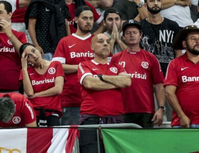 Torcedor Inter triste